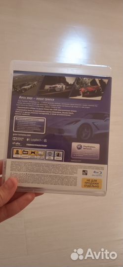 Игровой диск для ps3 gran turismo 6