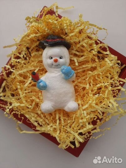 Игрушки на ёлку снеговики
