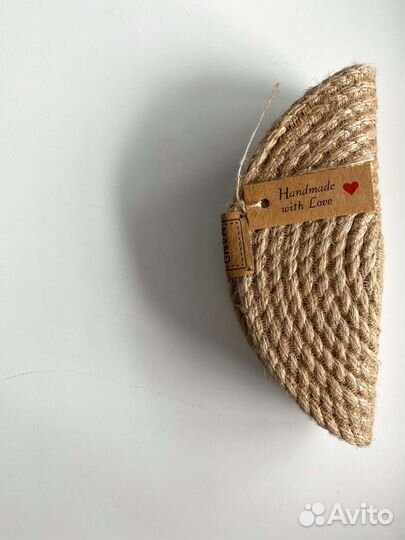 Салфетница из натурального джута