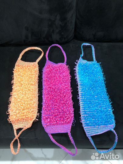 Мочалка ручной работы