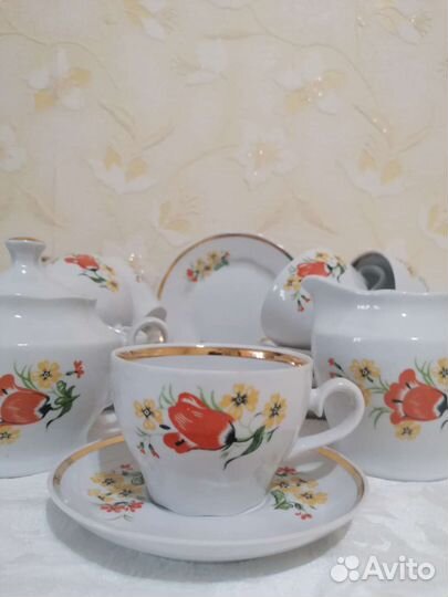 Чайный сервиз СССР рига