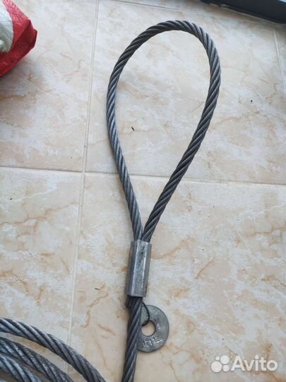 Стальной Буксировочный трос 15т, 5м