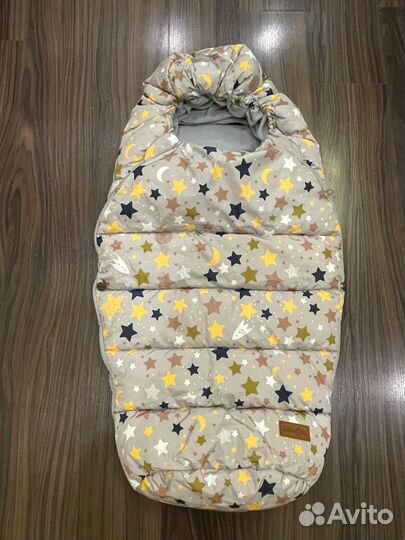 Зимний конверт в коляску