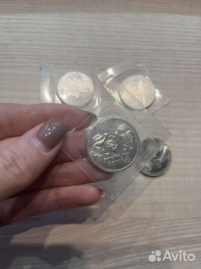 Монеты Сочи 2014 и чм 2018