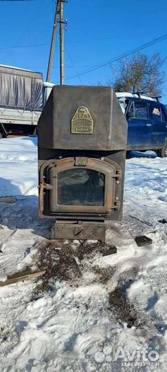 Печь твердотопливная
