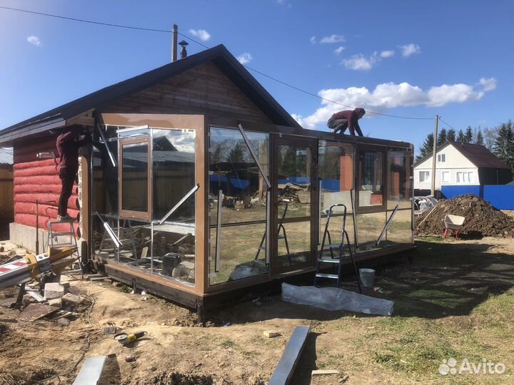 Тонировка окон и лоджий