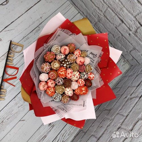 Букет Клубники в Шоколаде арт. 3183 в Хабаровске