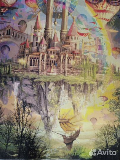 Картина вышивка крестом город