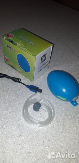 Компрессор для живца с аккумулятором и USB