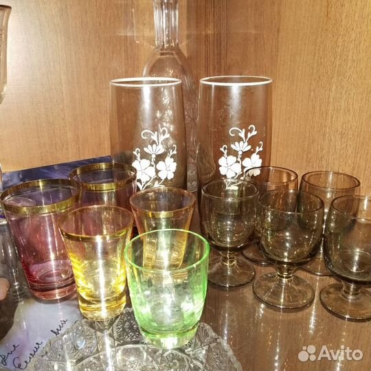 Марганцевое цветное стекло СССР