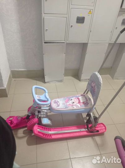 Снегокат для девочки