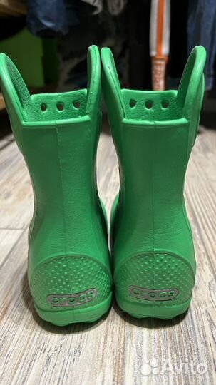 Резиновые сапоги crocs c7