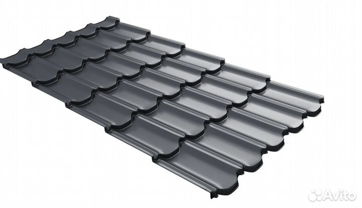 Металлочерепица 7024 Матовая (Цена за лист)