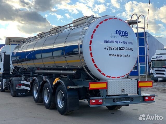 Полуприцеп пищевая цистерна Foxtank 966612, 2023