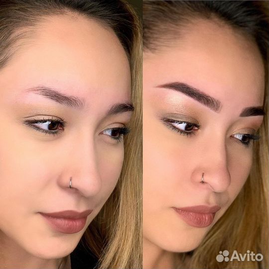 Оформление и окрашивание бровей