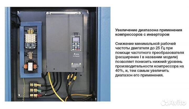 Компрессор 55 кВт винтовой с прямым приводом