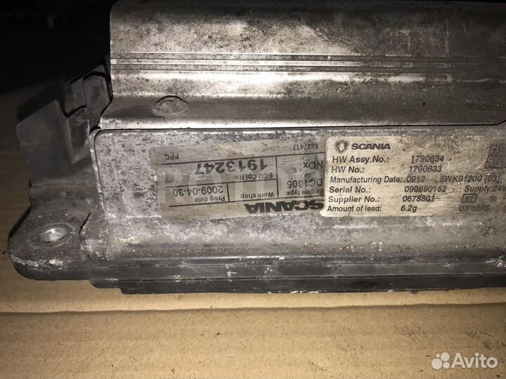 Блок управления двигателем Scania R 5 2009 1913247