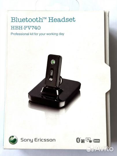 Bluetooth гарнитура Sony Ericsson HBH-PV740 блютуз