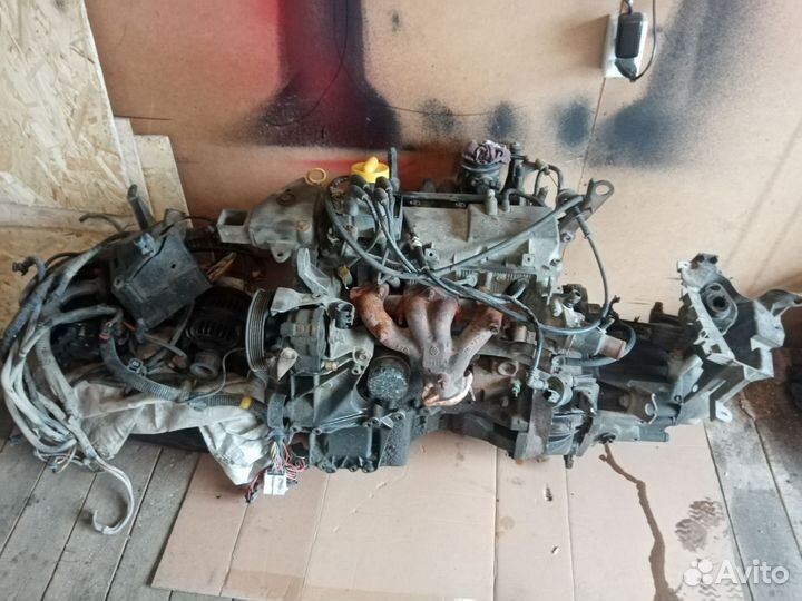 Двигатель renault symbol 1 4