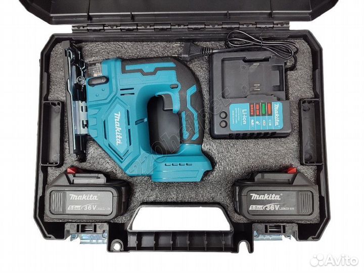 Набор Makita 4в1 / Лобзик /4 Батареи / 2 зу м