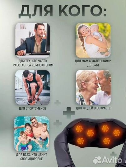 Новый массажер для шеи и тела