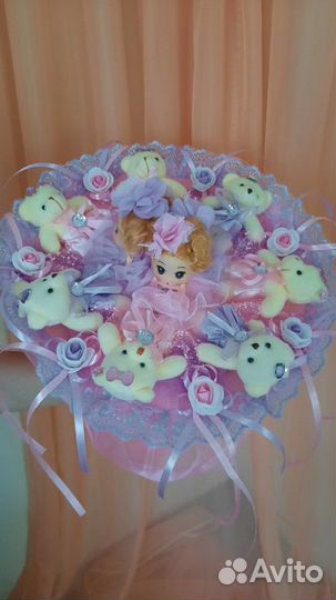 Букет из игрушек