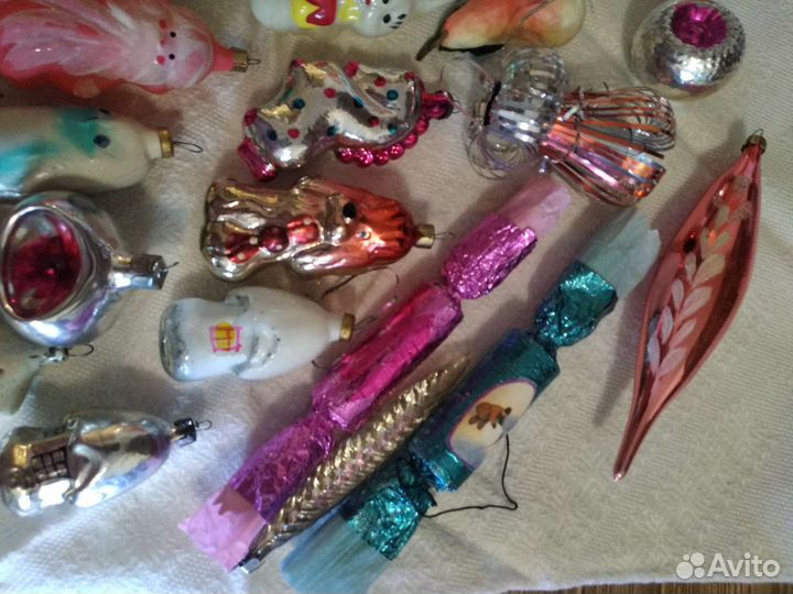 Елочные игрушки СССР