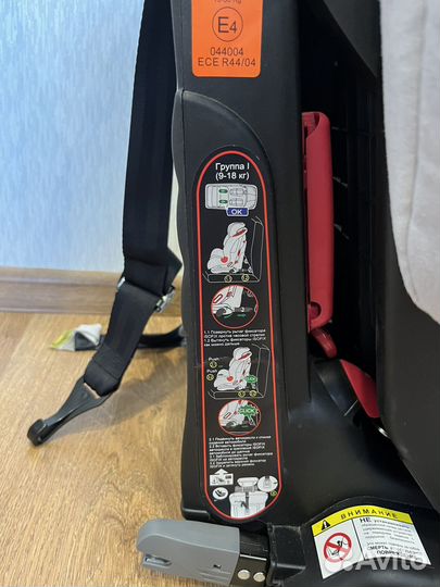 Детское автокресло 9 до 36 кг capella isofix