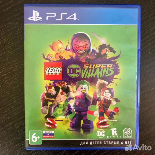 Ps 4 lego dc super villains