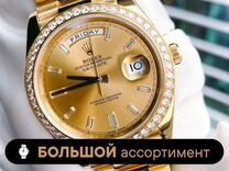 Часы Rolex Day-Date 40 Yellow Gold Baguette