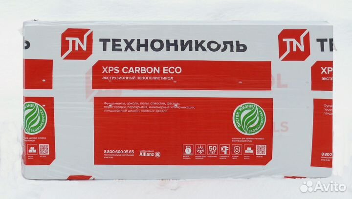 Утеплитель технониколь carbon ECO (1180*580*50L)