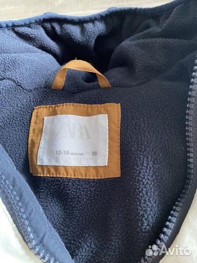 Куртка детская zara 86
