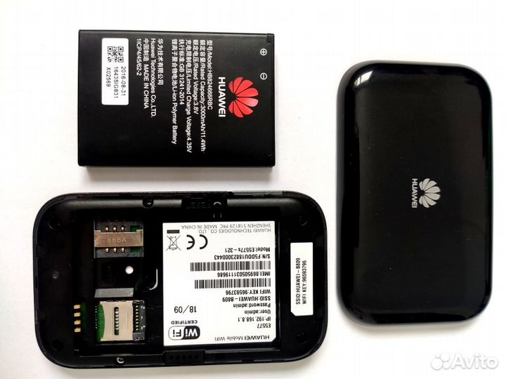 Wifi роутер Huawei e5577 с батарейкой 3000 мач