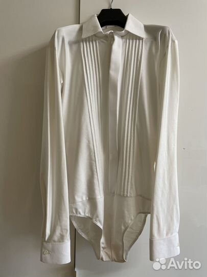 Блузка мужская для бальных танцев 44