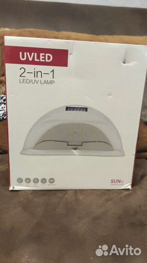 Уф лампа для маникюра новая оригинал