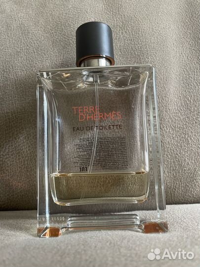 Terre d Hermes Оригинал остаток во флаконе
