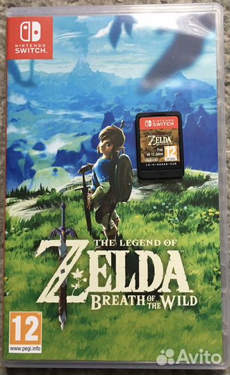 Картридж The Legend of Zelda: Breath of the Wild