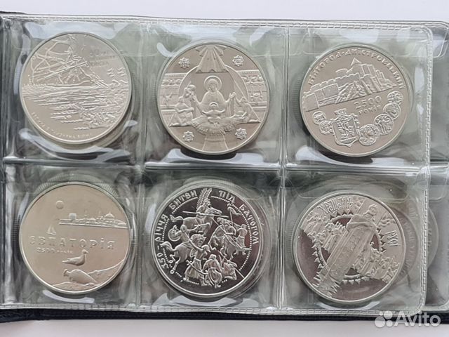 Монеты Украины 5 гривен
