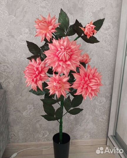 Цветы светильники