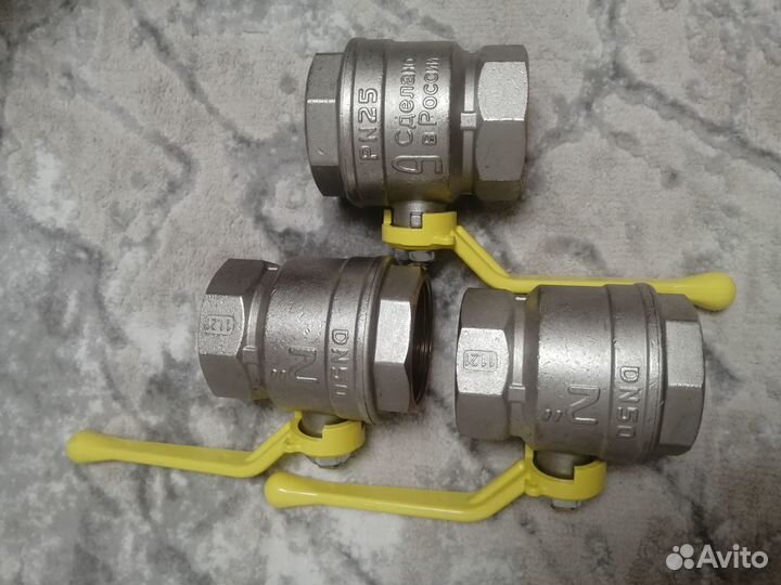 Кран шаровый газовый