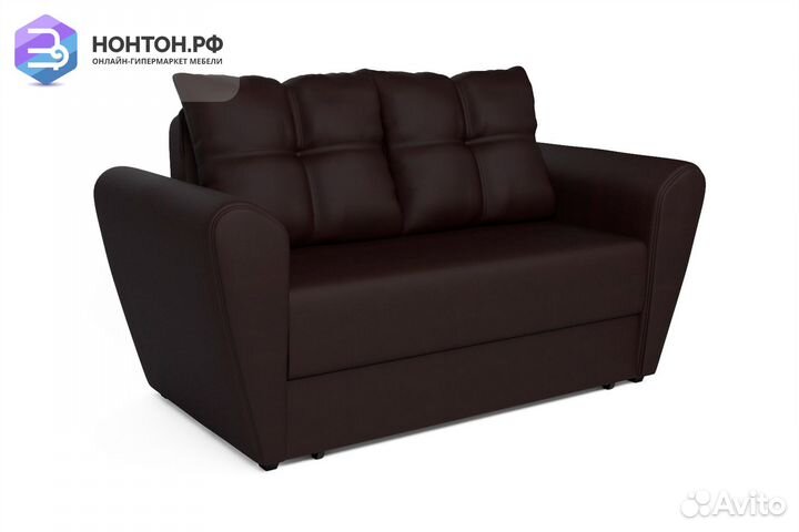 Диван выкатной Квартет коричневый