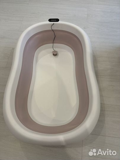 Ванночка для купания складная с матрасиком