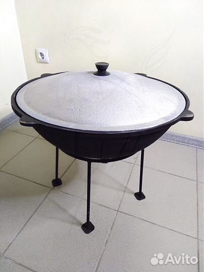 Казан чугунный 22 литра