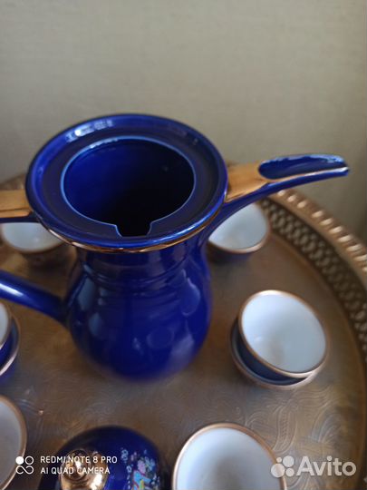 Кофейный сет в арабском стиле. Винтаж. Япония