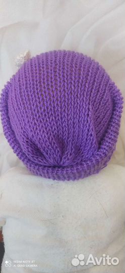 Летняя шапка для девочки