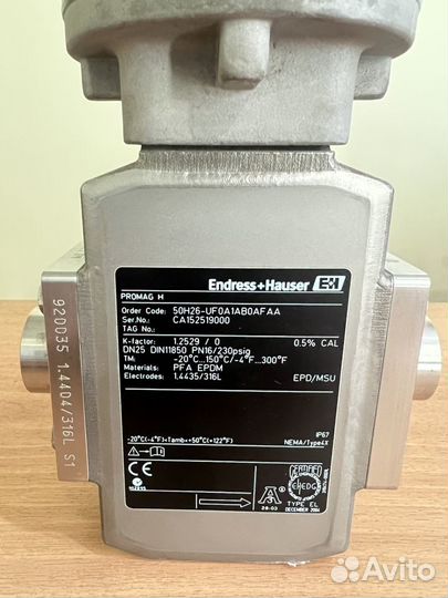 Расходомер Endress+H Promag 50H26, D25