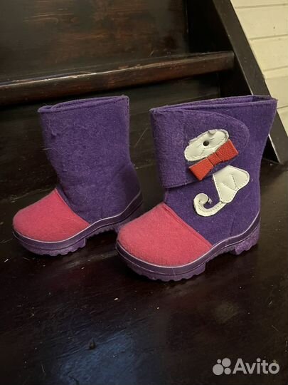 Сапоги зимние для девочки