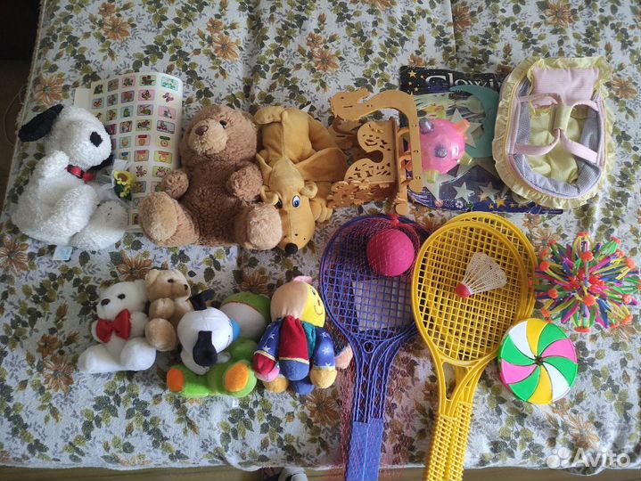 Детские игрушки для ребенка пакетом