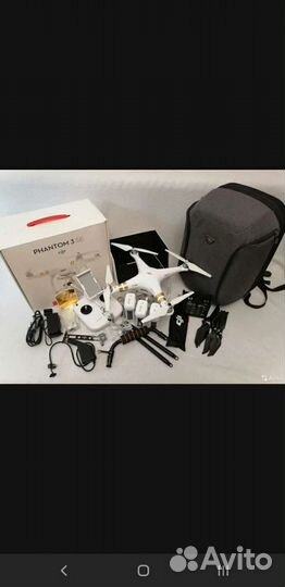 Квадрокоптер dji phantom 3 SE