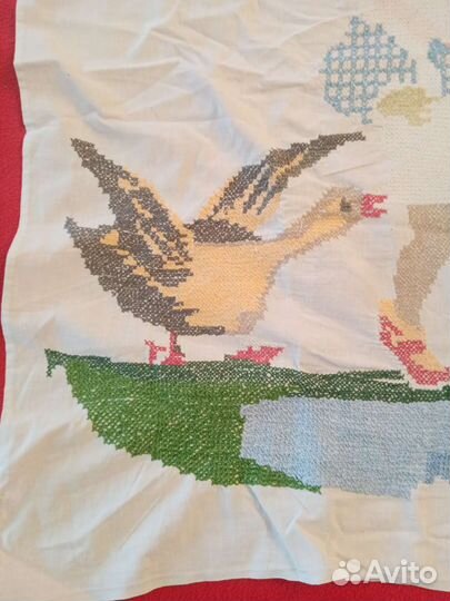 Старинная вышивка. Винтажный текстиль